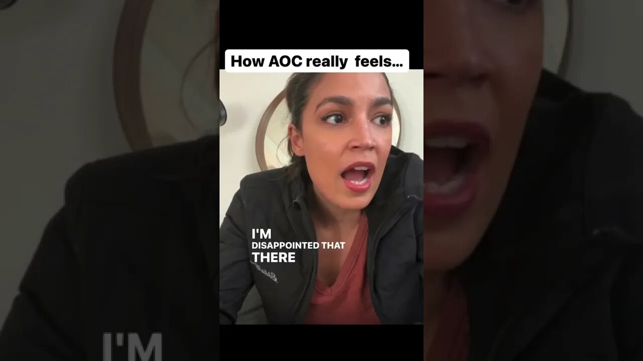 AOC sharing her thoughts about her booty! #shorts