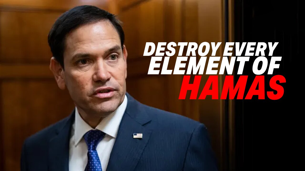 SEN. RUBIO SLAMS A PRO-HAMAS IN A HEATED INTERVIEW. SAYING "HAMAS IS RESPONSIBLE FOR GAZA BLOODSHED"