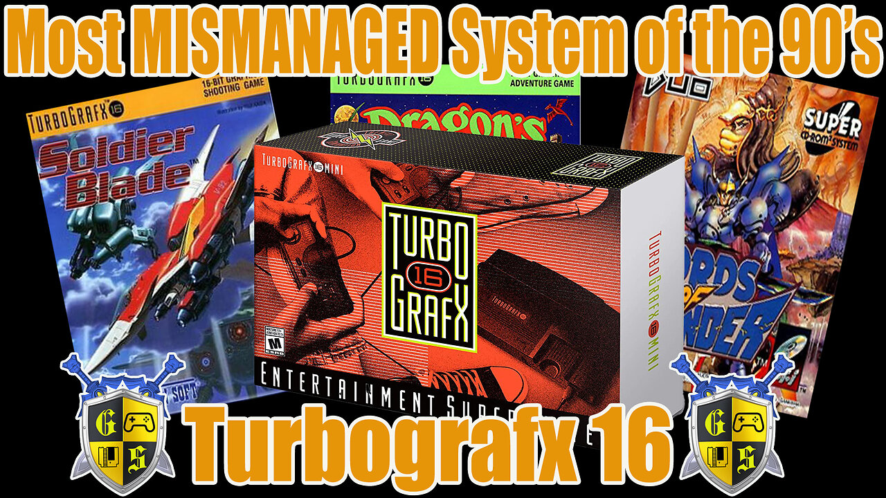 History of the Turbografx 16 The most MISMANAGED system of the 90's