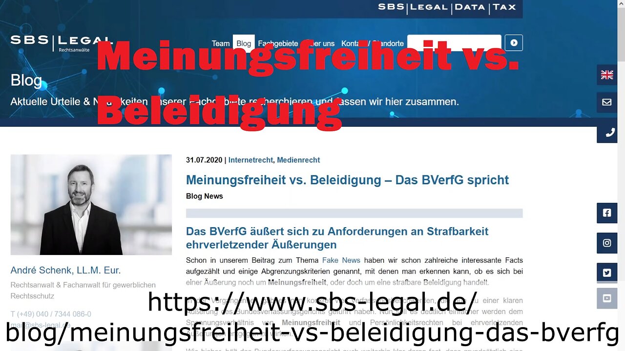 Meinungsfreiheit oder strafbare Beleidigung? (ein paar Beispiele)