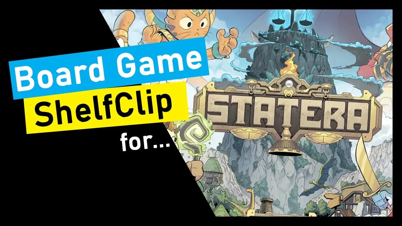 🌱ShelfClips: Statera (Short Board Game Preview)