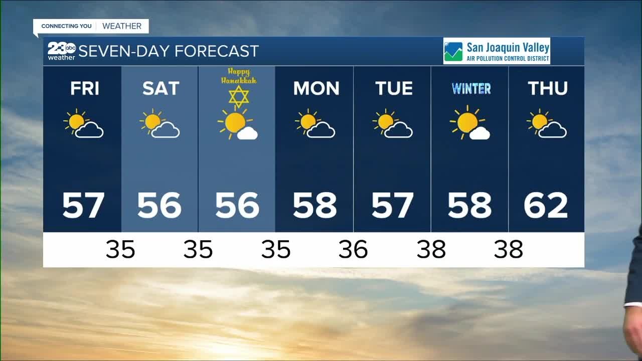 23ABC Weather for Thursday, December 15, 2022
