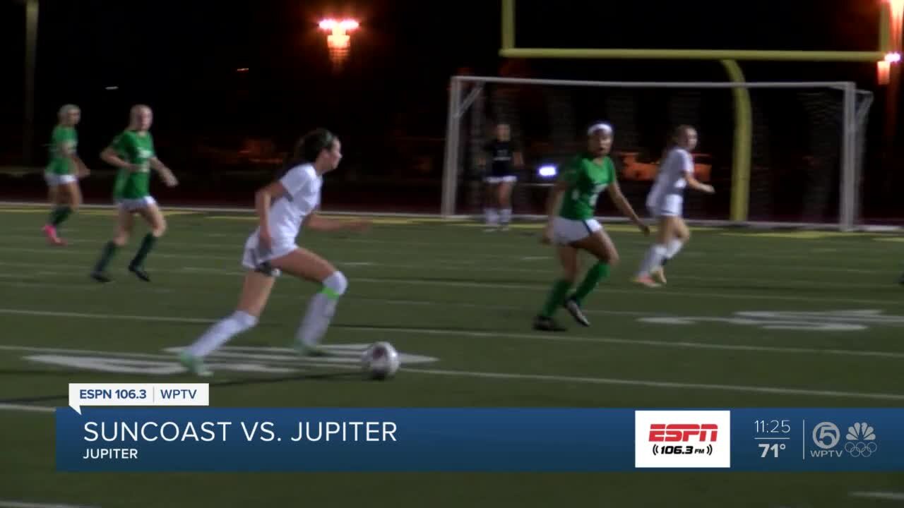 Jupiter host Suncoast in their first game of 2022