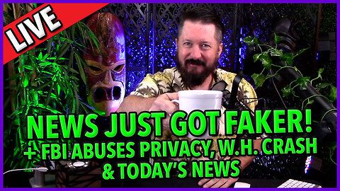 C&N 032 ☕ News Just Got Faker! 🔥 #fakenews #ai ☕ #whitehouse Crash🔥 #fbi FISA Abuse & Today's News