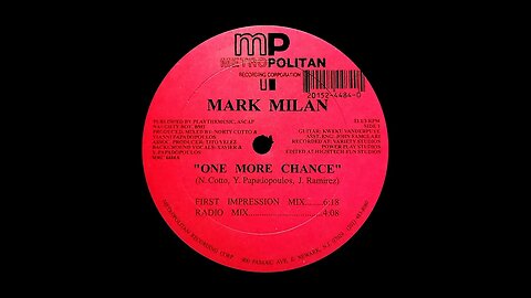 Mark Milan One More Chance