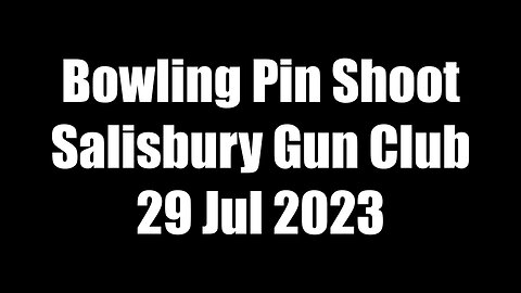 Bowling Pin Match 29 Jul