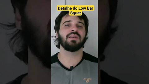 Assistentes para Agachamento Barra Baixa!