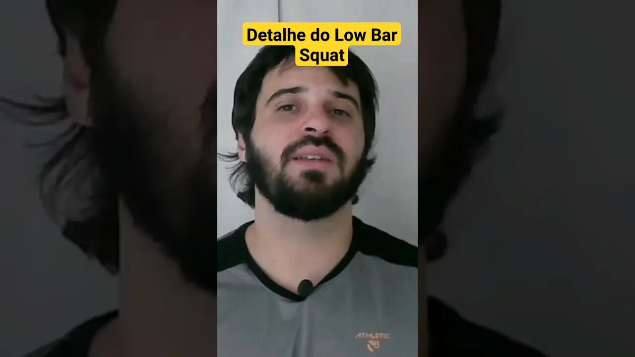 Assistentes para Agachamento Barra Baixa!