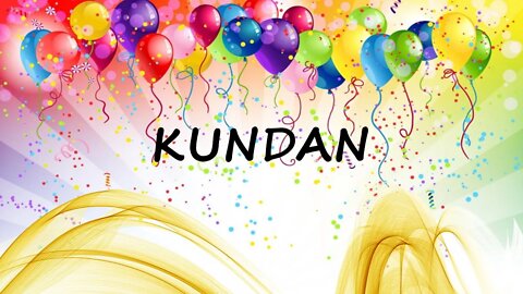 Happy Birthday to Kundan - Birthday Wish From Birthday Bash