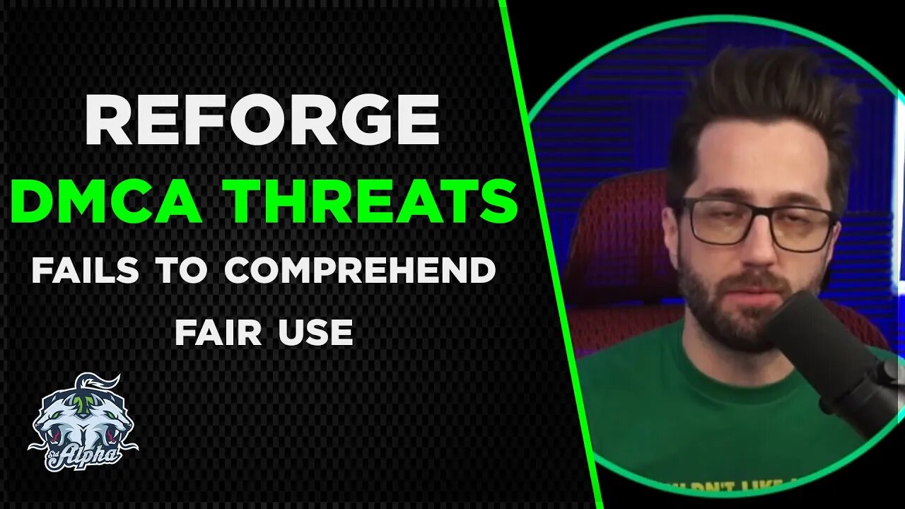 YouTuber Reforge Gaming threatens DMCA Abuse Fails to comprehend Fair Use