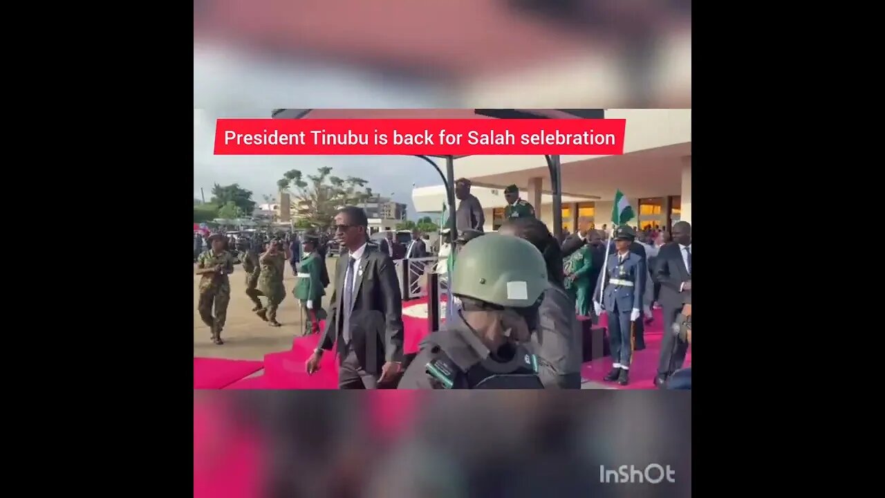 President Tinubu Is Back From Foreign Land For Talk On How To Make Africa Great___subscribe pls