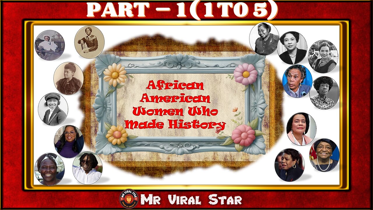 Part 1 (1-5) Top 15 Influential African Women's in History | Celebrating Black Women Every Day