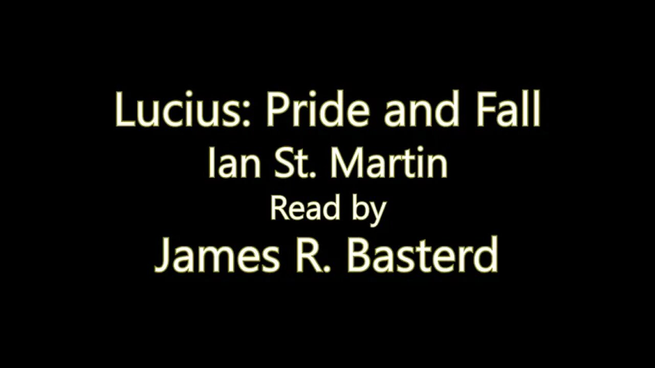 Lucius: Pride and Fall (Warhammer 40k Short Story) by Ian St. Martin - Free Fanmade Audiobook