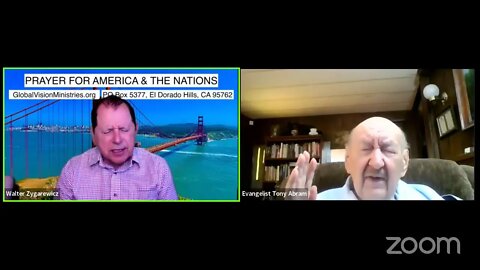 PRAYER FOR AMERICA & THE NATIONS Live Walter & Nina Zygarewicz with Tony Abram