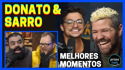 MARCIO DONATO E VICTOR SARRO [+VINHETEIRO] NO FLOW PODCAST | MELHORES MOMENTOS | COMPLETO