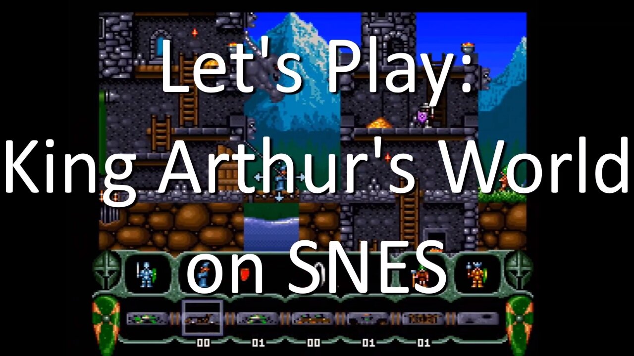 Let's Play: King Arthur's World on Super Nintendo - Side Scrolling Strategy Hidden Gem on SNES