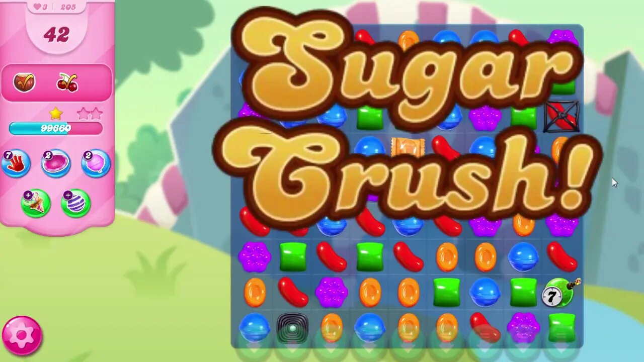 Candy Crush Saga Level 205