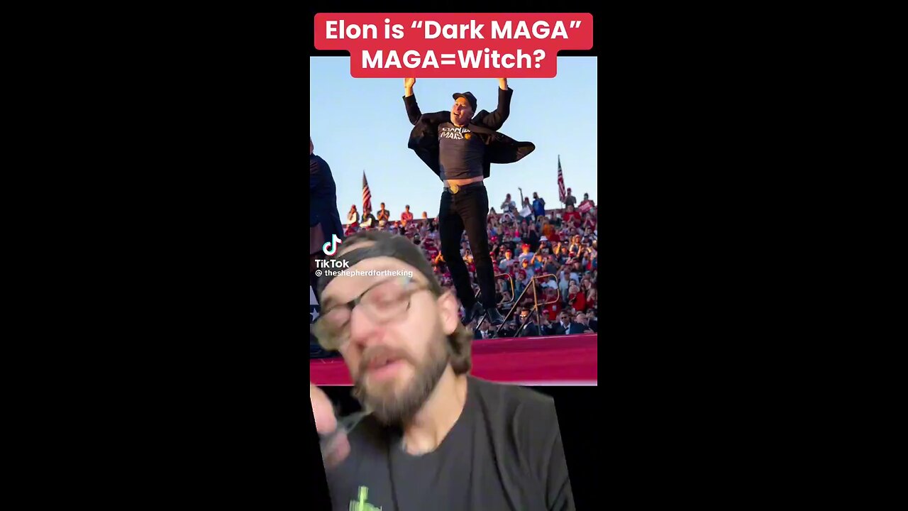 Elon is dark maga