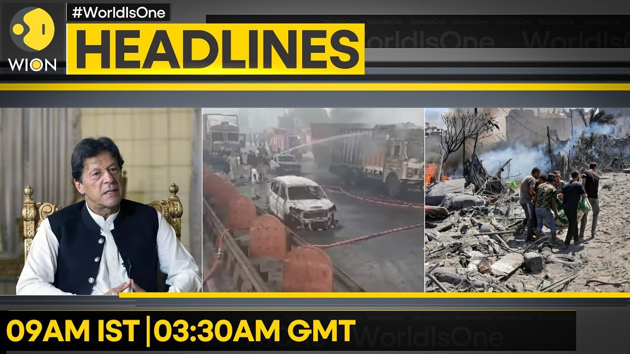 30 killed In Israeli Strikes In Gaza | Imran Khan's New Deadline For Movement | WION Headlines