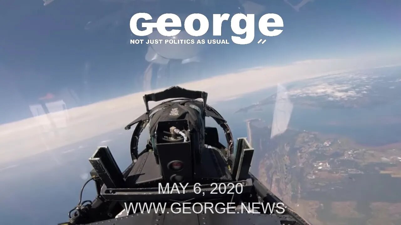 142nd Wing F-15 take off and in-flight b-roll, 5/6/2020