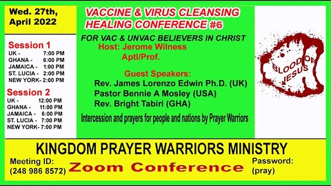 VACCINE & VIRUS CONFERENCE HEALING MESSAGE #6b