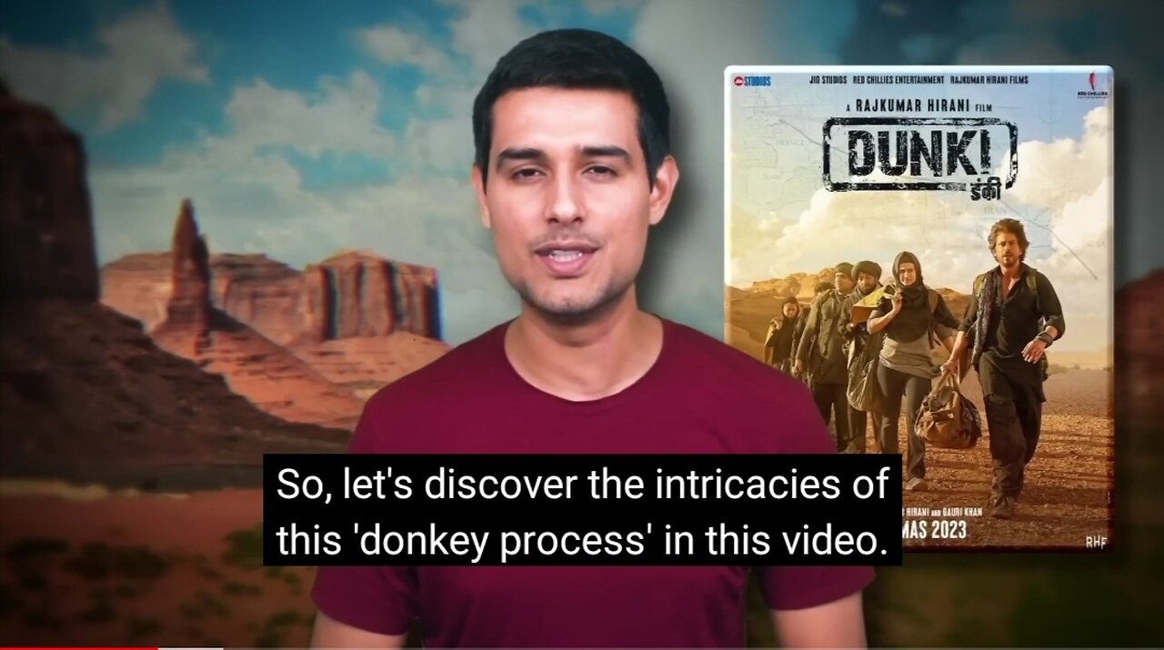 Real Story of Dunki | How Indians Cross US Mexico Border? | Donkey Process | Dhruv Rathee