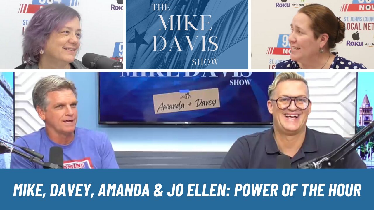 Mike, Davey, & Amanda with Jo Ellen Parkey: Talking "Power of an Hour"