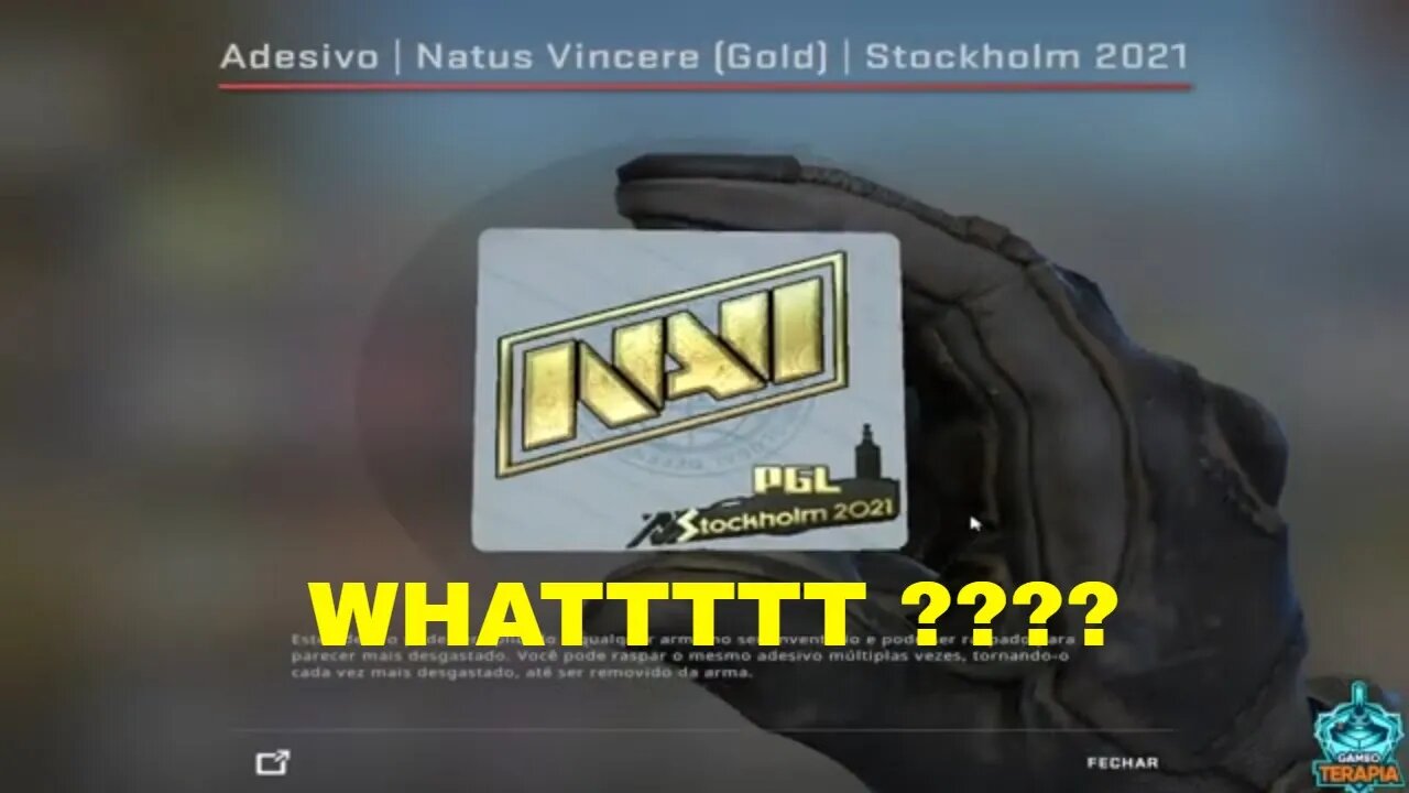 Counter strike global Depressive ( sticker Box ) Fail ?