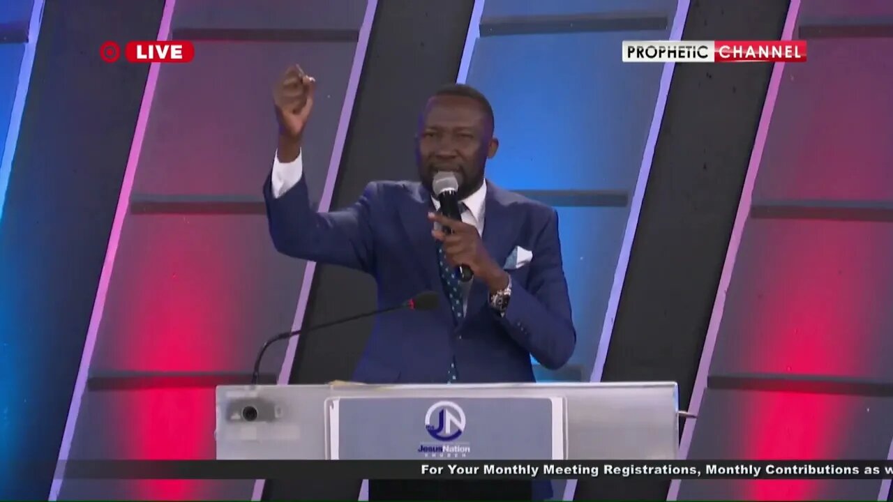 Monday Diplomatic Service LIVE ECG The Jesus Nation Church 22/08/2022
