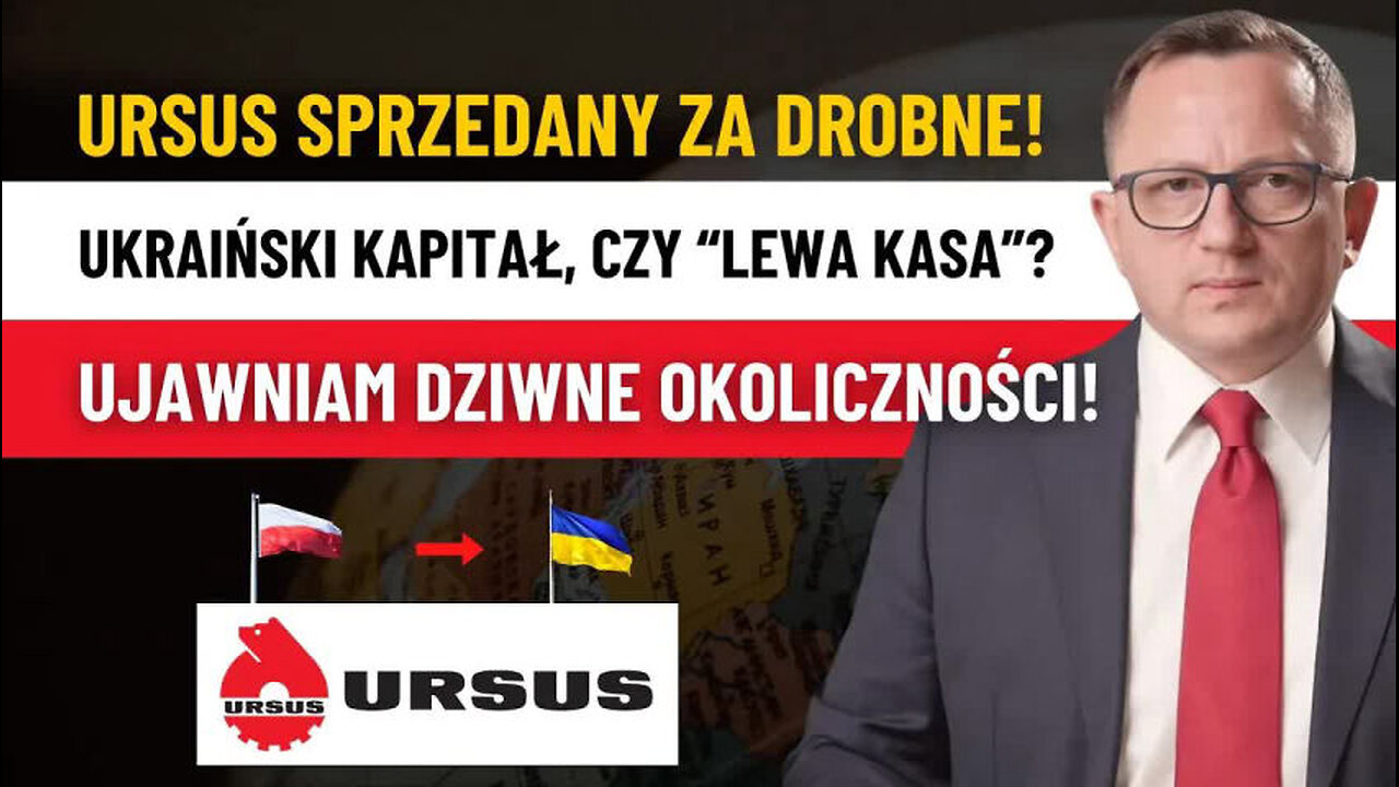 URSUS: Ujawniam Niejasne Okoliczności Sprzedaży Firmy! Konopskyy Będzie Miał Materiał?