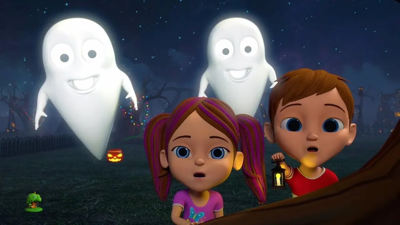 It's Halloween Night | Halloween Rhymes for Kids | Cartoon Videos by Little Treehouse