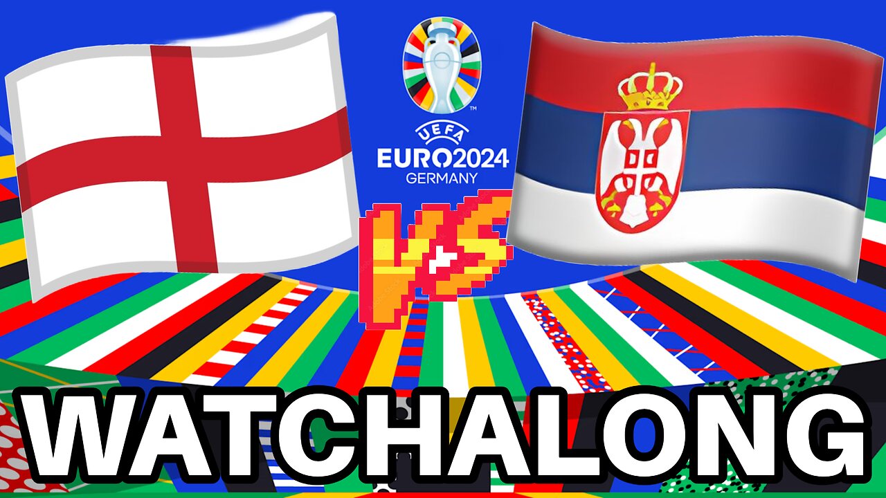 I Watched England v Serbia at EURO 2024 On Stream...