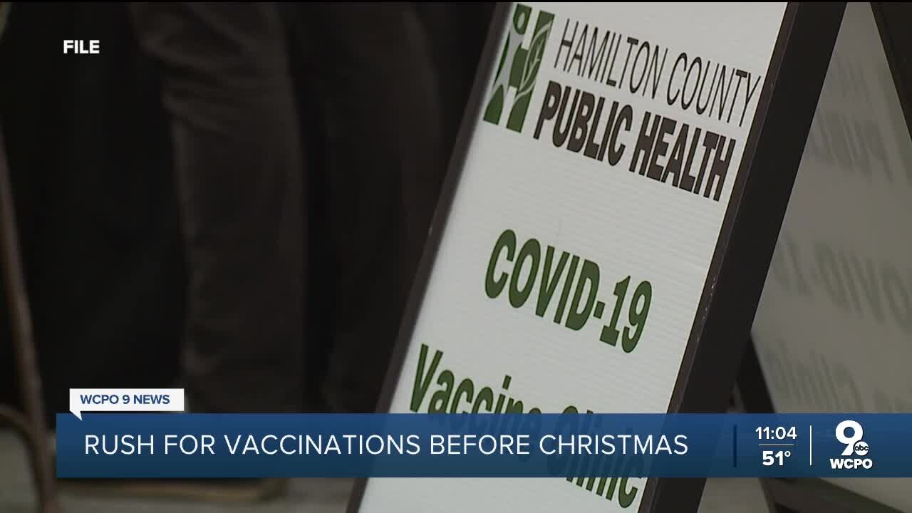 Ohioans rush to get COVID vaccinations this holiday