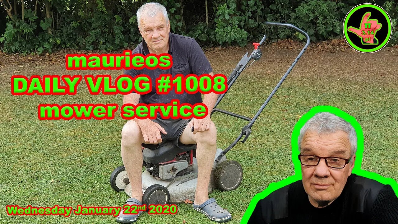 maurieos DAILY VLOG #1008 mower service