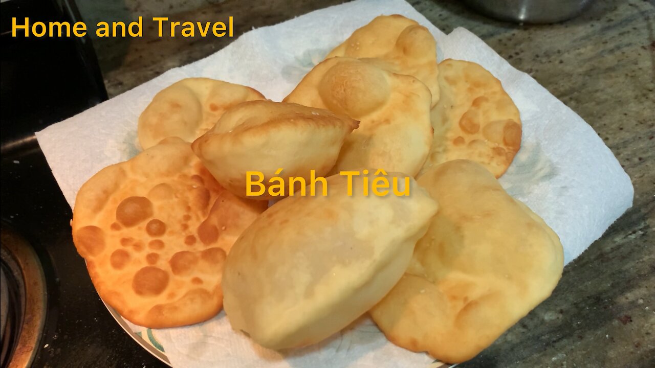 Cách Làm Bánh Tiêu How to cook Vietnamese Donuts