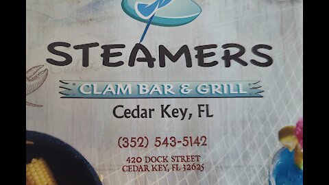 Steamers Clam Bar and Grill in Cedar Key, Florida