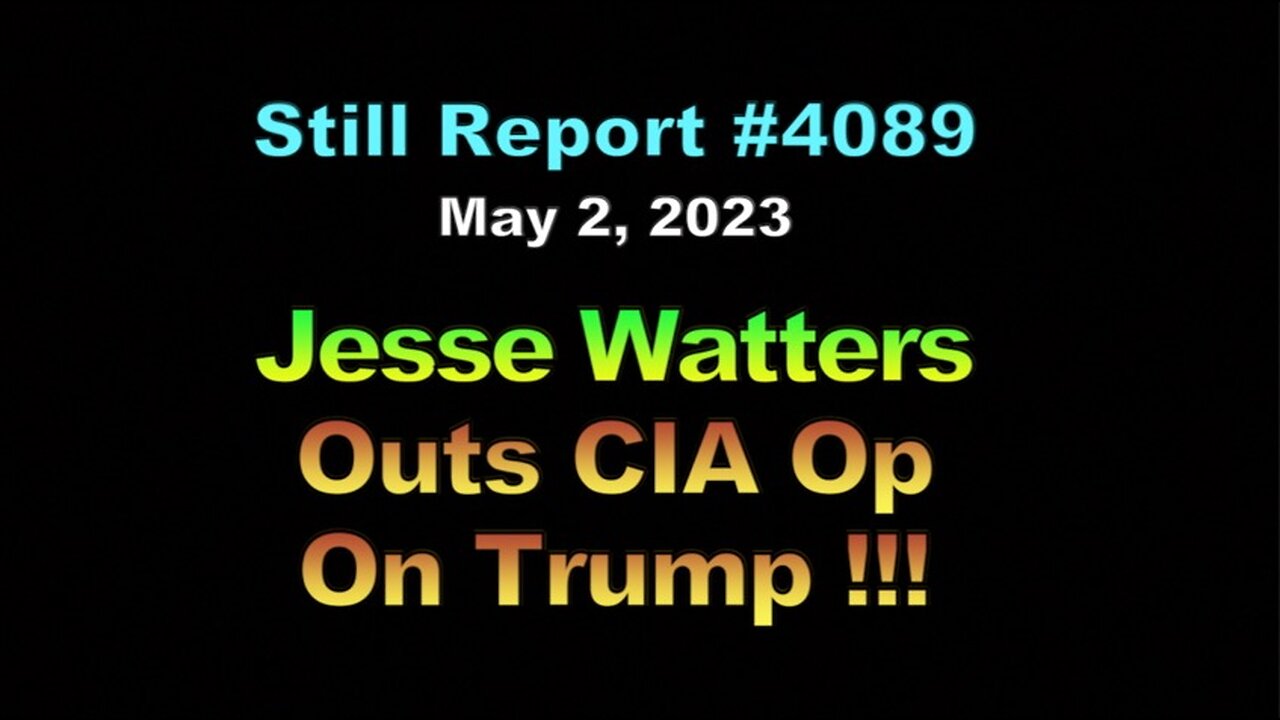 Jesse Watters – CIA Put Biden In Office !!!, 4089