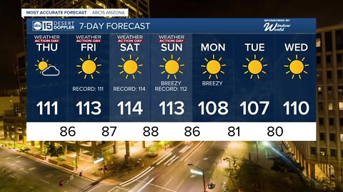 Heat warnings across the Valley continue