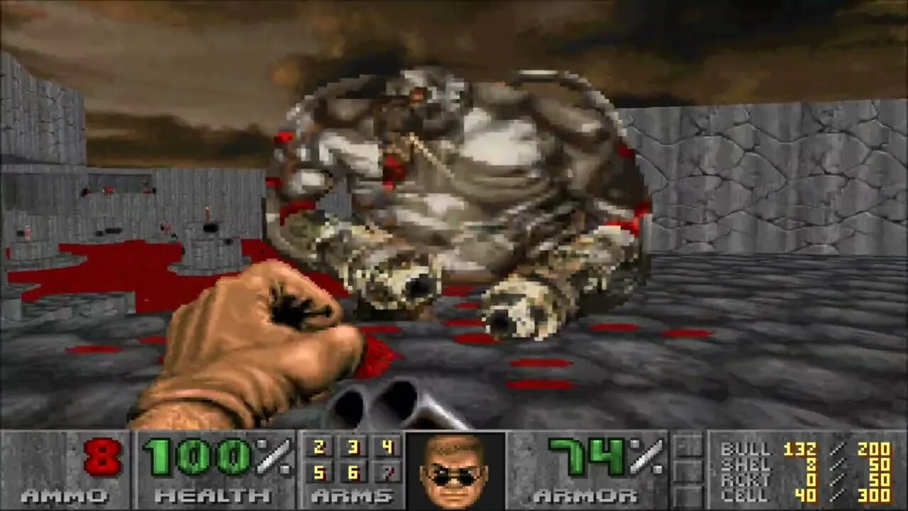 Doom 2 Squum Level 5 UV Max with Hard Doom (Commentary)