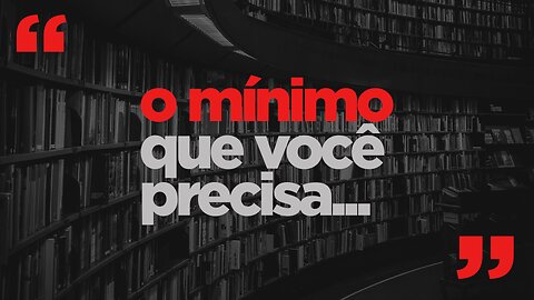 AO VIVO: O MÍNIMO QUE VOCÊ PRECISA - 23/03/2023