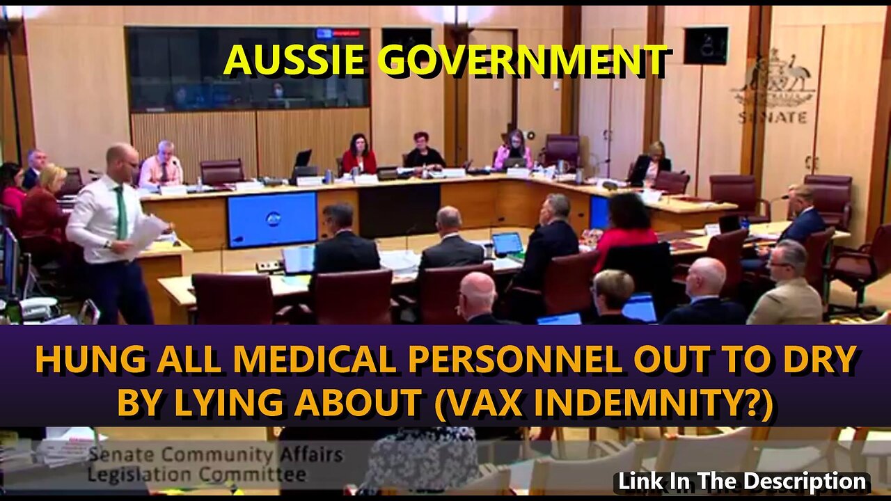 Australia: Doctors Bullied, Struck Off And Lied To About (Vax Indemnity?)