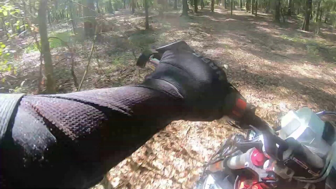 Hitting it on a 97 degree day at Croom OHV, Brooksville Florida 9/7/19