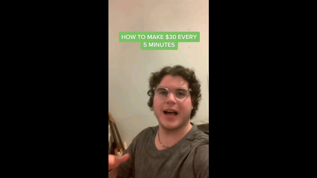 How To Make $30 Every 5 Minutes #money,#invest!