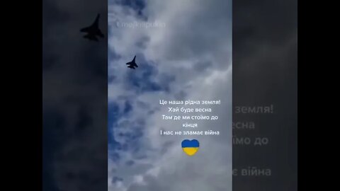 Top Gun Ukraine - SU-27s In The Sky #shorts #war #army