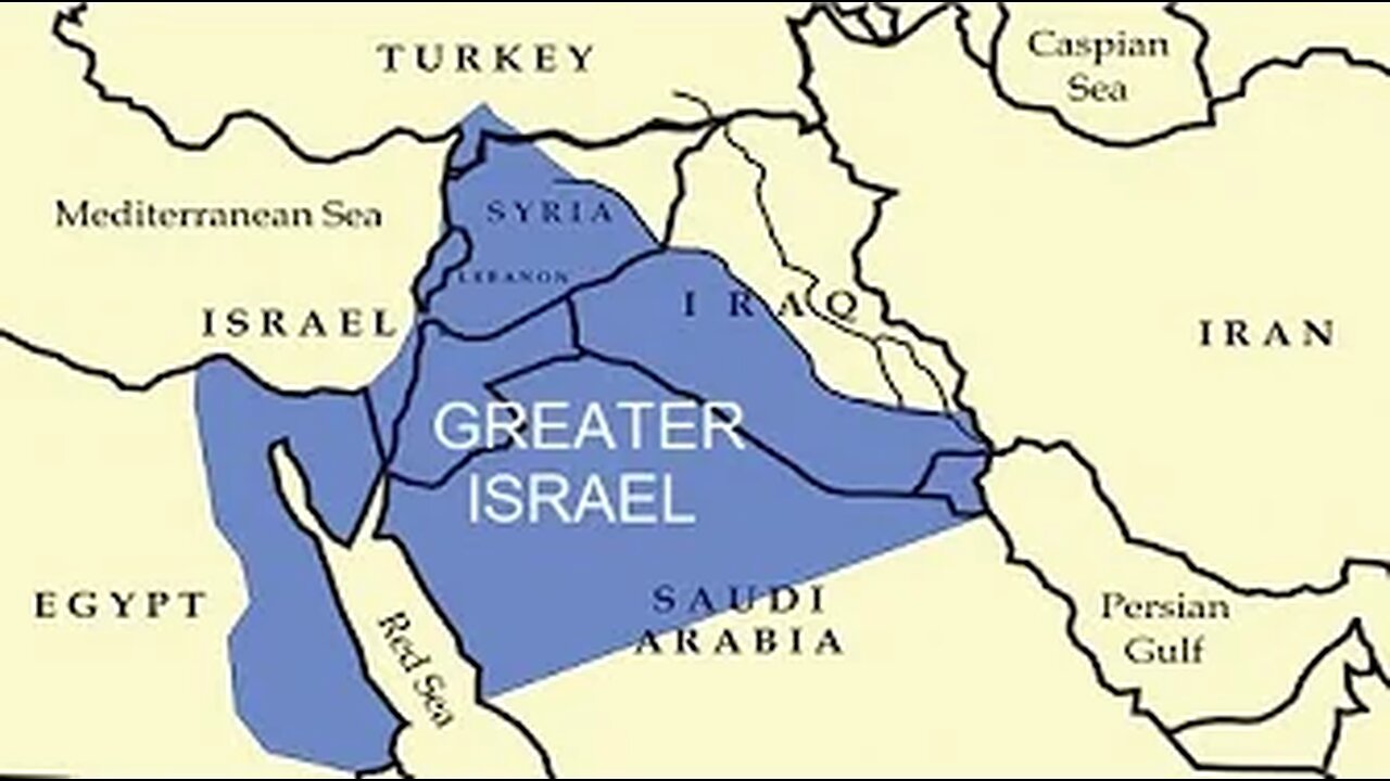 Greater Israel Explained: The Israeli Plan to Conquer the Arab World 10-4-2024