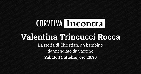 Valentina Trincucci Rocca: La storia di Christian, un bambino danneggiato da vaccino