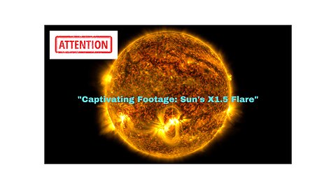 Sun Emits X1.5 Flare on May 10, 2022