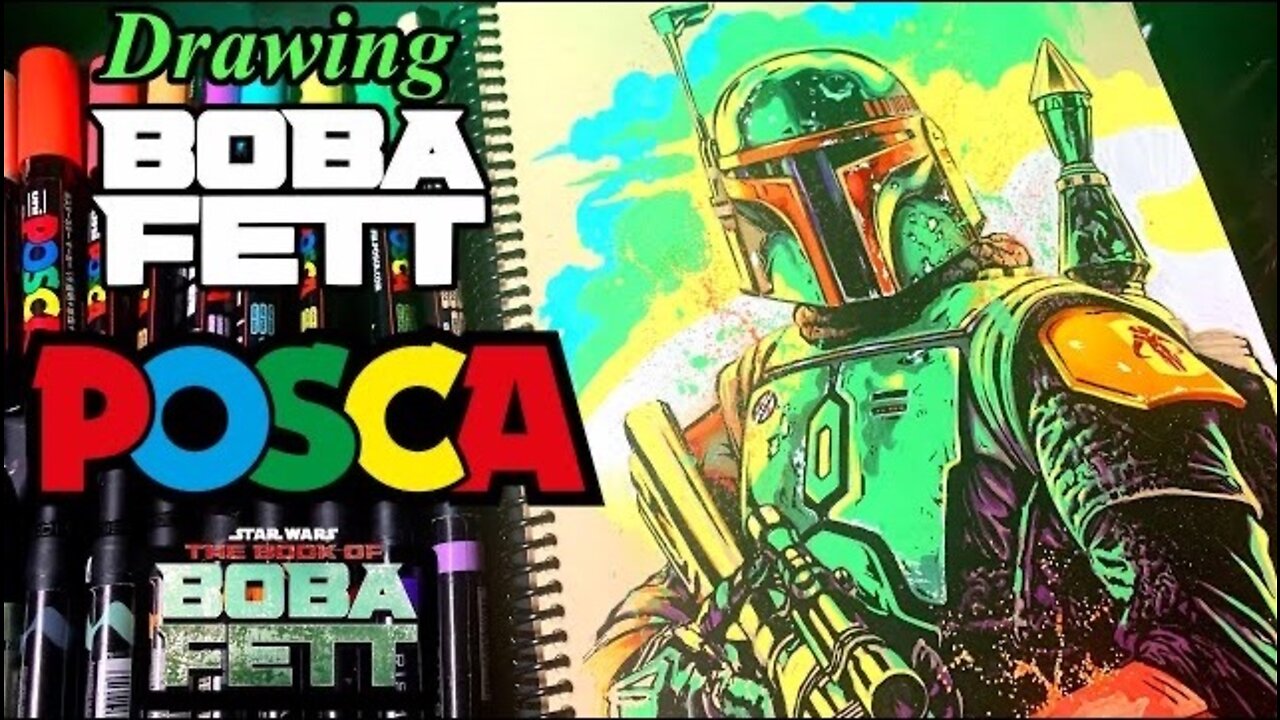 DRAWING BOBA FETT