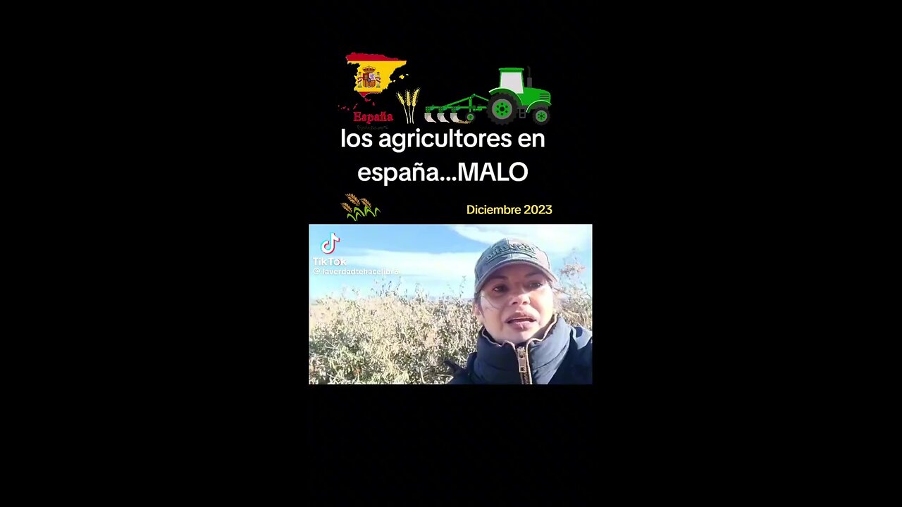 Agricultora desesperada. España (2023)