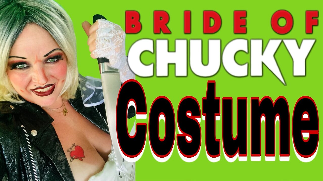 Bride of Chucky DIY costume and make up tutorial. This is Cal O'Ween!